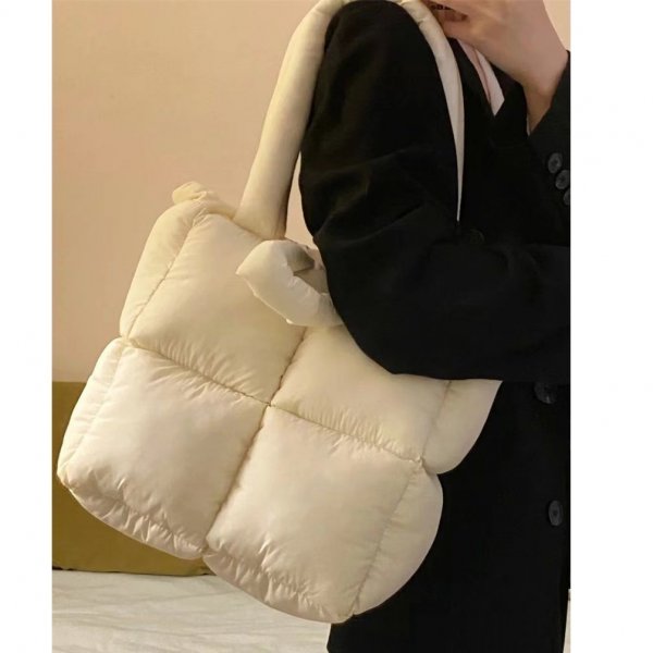 Women's Down Bag Shoulder Handbag